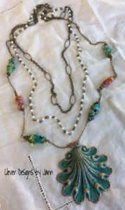 Boho Clam Shell Necklace