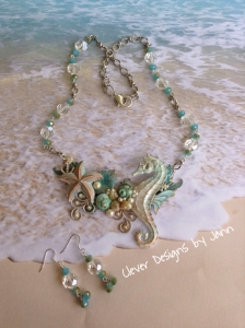 Seahorse Starfish Necklace
