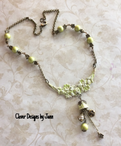 iced enamel necklace with charms 2